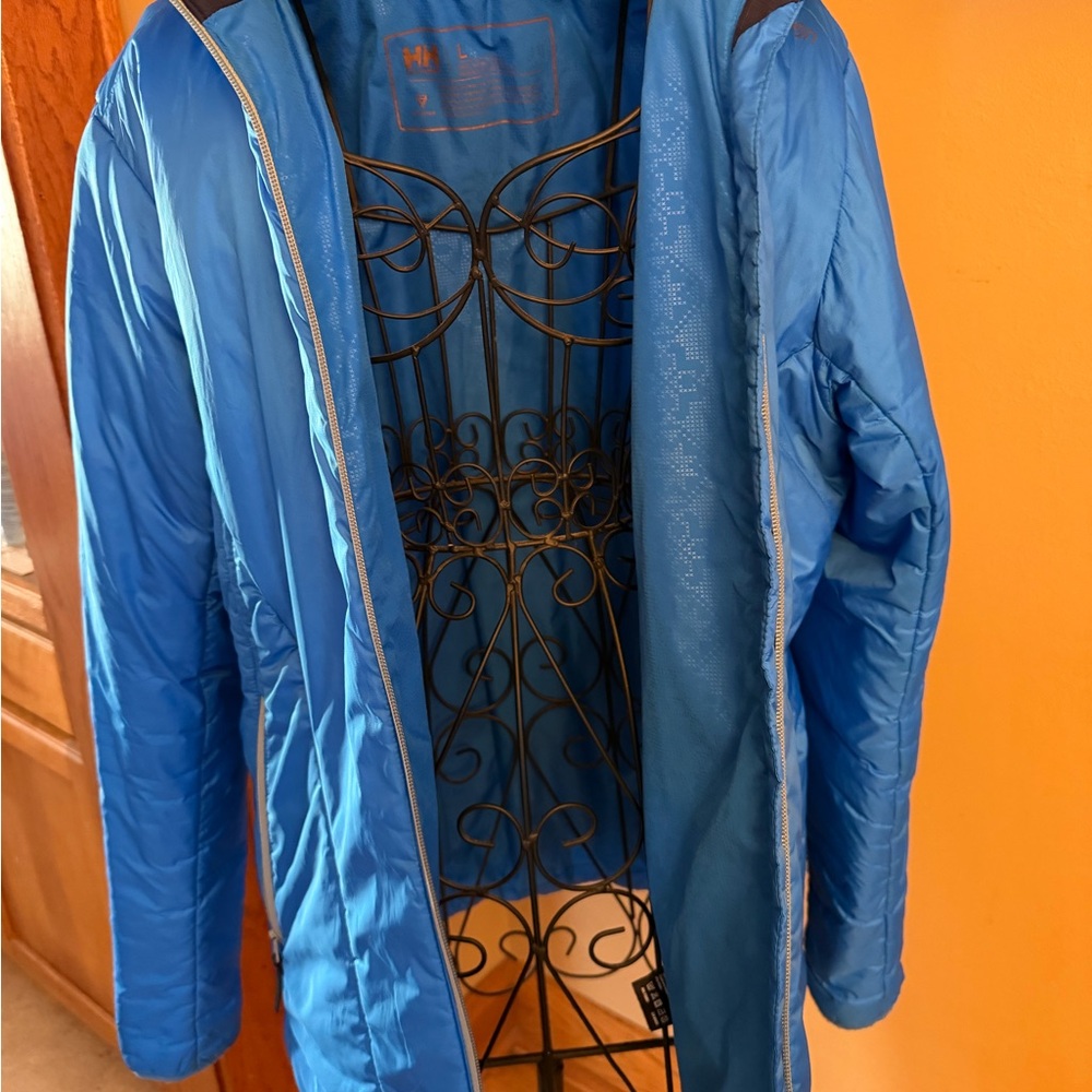 Helly Hansen Bright Blue Women's Puffer Jacket - Picture 8 of 8